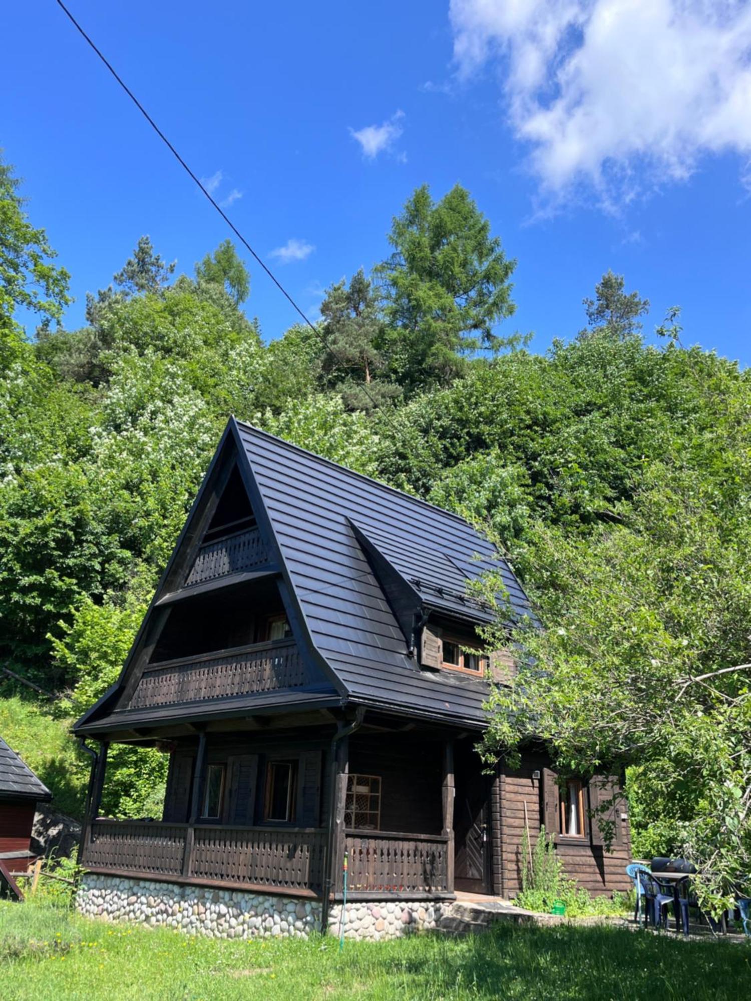 Drewniany Domek Bb Nad Rzeka Powrożnik Exteriér fotografie
